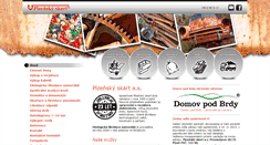 Desktop Screenshot of plzenskyskart.cz